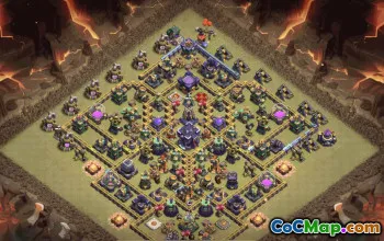 CoC Town Hall 15 Base Layouts & War Maps | Copy & Download #31228