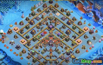 CoC Town Hall 15 Base Layouts & War Maps | Copy & Download #31413