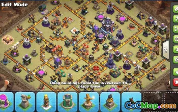 CoC Town Hall 15 Base Layouts & War Maps | Copy & Download #31458
