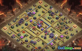 CoC Town Hall 15 Base Layouts & War Maps | Copy & Download #32140
