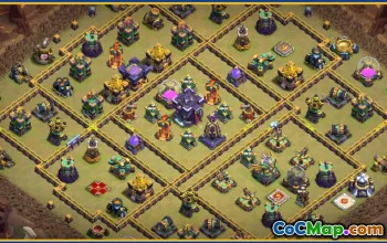 CoC Town Hall 15 Base Layouts & War Maps | Copy & Link #27453