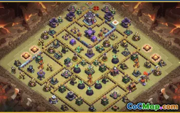 CoC Town Hall 15 Base Layouts & War Maps | Copy & Link #29922