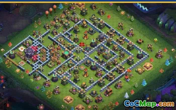 CoC Town Hall 15 Base Layouts & War Maps | Copy & Share #27569