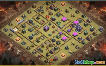 CoC Town Hall 15 Base Layouts & War Maps | Copy & Share #28935