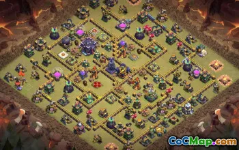 CoC Town Hall 15 Base Layouts & War Maps | Free Download #27269