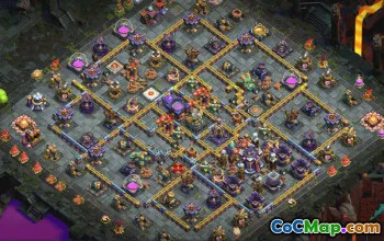 Coc Town Hall 15 Base Layouts & War Maps | Free Download #33506