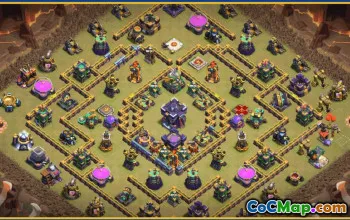 CoC Town Hall 15 Base Layouts & War Maps | Home & Trophy Bases #28103