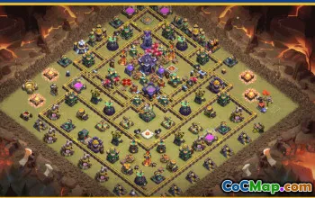 CoC Town Hall 15 Base Layouts & War Maps | Home, Trophy & Defense #28486