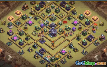 CoC Town Hall 15 Base Layouts & War Maps | Home, Trophy & War Bases #28776