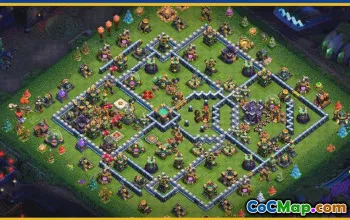 CoC Town Hall 15 Base Layouts & War Maps | Home Village, Link #27988