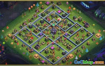CoC Town Hall 15 Base Layouts | War, Trophy & Defense Maps #28786