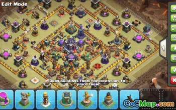 CoC Town Hall 15 Base Layouts | War, Trophy, Home Village #31460