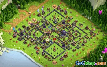 CoC Town Hall 15 Base Layouts | War, Trophy & Home Village #33374