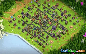 CoC Town Hall 15 Base & Layouts | War, Trophy, Home Village #33410