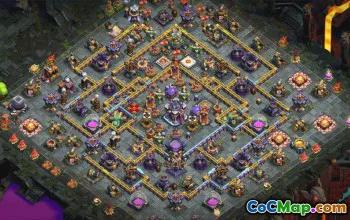 CoC Town Hall 15 Base Layouts | War, Trophy & Home Village Designs #33508