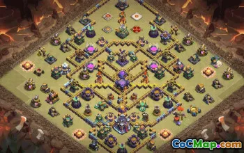 CoC Town Hall 15 Base Layouts | War, Trophy & Home Village Maps #30841