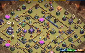 CoC Town Hall 15 Base Layouts | War, Trophy & Home Village Maps #31278