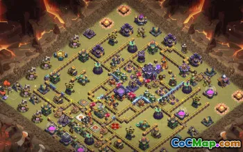 CoC Town Hall 15 Base Layouts | War, Trophy, Home Village Maps #32134