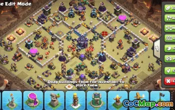 CoC Town Hall 15 Base Layouts | War, Trophy & Home Village Maps #32562