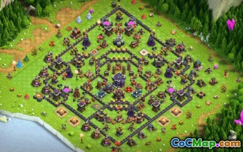 CoC Town Hall 15 Base Layouts | War, Trophy & Home Village Maps #32570