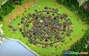 CoC Town Hall 15 Base Layouts | War, Trophy, Hybrid & Map #32742