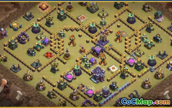 CoC Town Hall 15 Base Layouts | War, Village & Map Links #28528