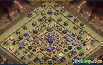 CoC Town Hall 15 Base Layouts with Copy Links & Map  #30946