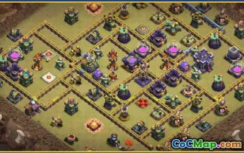 CoC Town Hall 15 Bases & Layouts | War, Farming & Map Links #28764