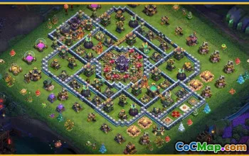 CoC Town Hall 15 Bases & Layouts – War, Trophy & Home Village #27837