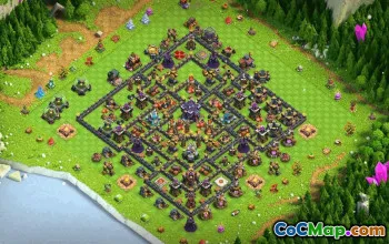 CoC Town Hall 15 Layouts & Base Copy with Link | Home, Trophy, War #31656
