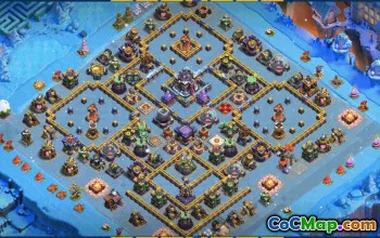 CoC Town Hall 15 Layouts & Base Links | War & Trophy Maps #31331