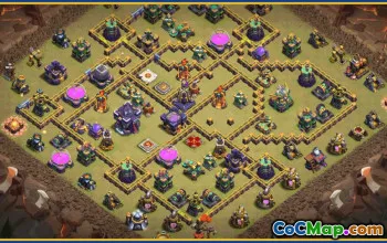 CoC Town Hall 15 Layouts & Base Maps | Trophy & War Bases #28082