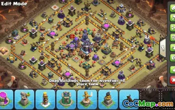 CoC Town Hall 15 Layouts & Base Maps | Trophy, War, Farming #31462