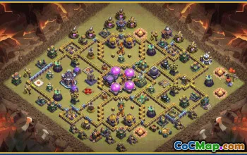 CoC Town Hall 15 Layouts & Base Maps | War, Farming, Trophy #30210