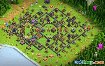 CoC Town Hall 15 Layouts & Base Maps | War, Trophy & Home Village #32744