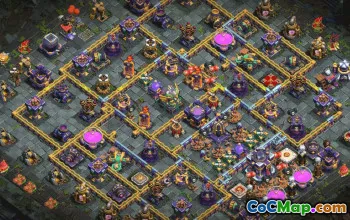 CoC Town Hall 15 Layouts & Maps | War & Trophy Bases #33546