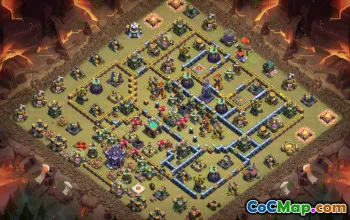 CoC Town Hall 15 Layouts: War Base & Home Village Maps #17647