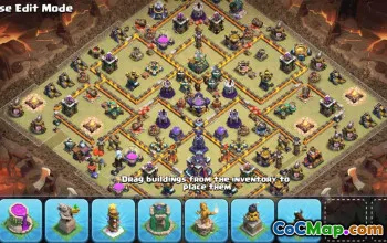 CoC Town Hall 15 Layouts | War, Trophy & Home Village Maps #31545