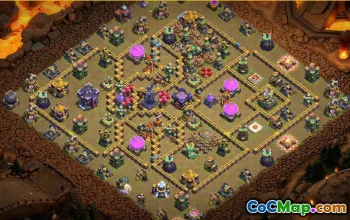 CoC Town Hall 15 & War Base Layouts | Home Village & Map #27415
