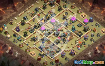 CoC Town Hall 17 Base Layouts & Maps #56153