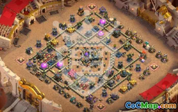 CoC Town Hall 17 Base Layouts with Links #56632