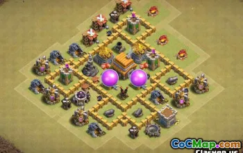 Tòa thị chính Coc 5 Bố cục cơ sở: Bản đồ nông nghiệp và cúp #14069