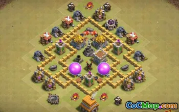 Tòa thị chính Coc 5 Bố cục cơ sở: Nông nghiệp, Chiến tranh & Bản đồ gia đình #14076