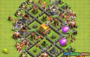 Primăria COC 5 Aspecte de bază: Hărți de casă, trofeu și război #14291