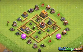 Primăria COC 5 Aspecte de bază: acasă, război și hărți #15305