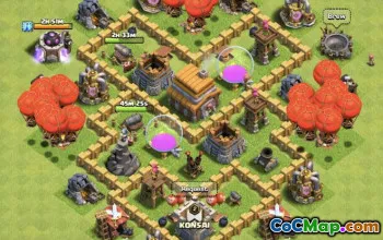 Radnice COC 5 Base Layouts: Home, War & Trophy Maps #13451