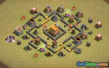 Coc Town Hall 5 Layouts: Links for War & Trophy Maps #13798