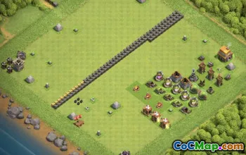 COC टाउन हॉल 5 बेस लेआउट और मैप्स - अब कॉपी करें! #13823