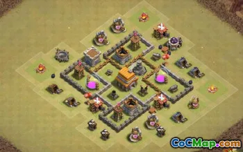 Primăria COC 5 Aspecte de bază: hărți pentru fiecare strategie #13714