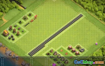 COC radnice 5 Základní rozložení a strategie - Kopírovat nyní! #13545